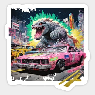 Kaiju Clash: G-zilla vs. Monstrous Adversary Sticker